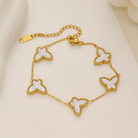 BRACELET WITH BUTTERFLY CHARM
