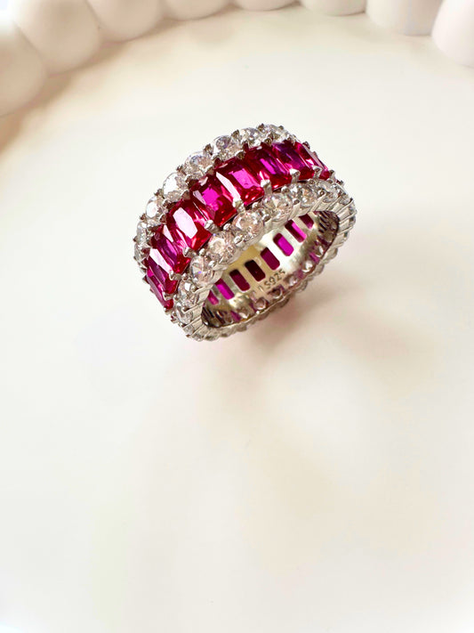 PURPLE CHARM RING