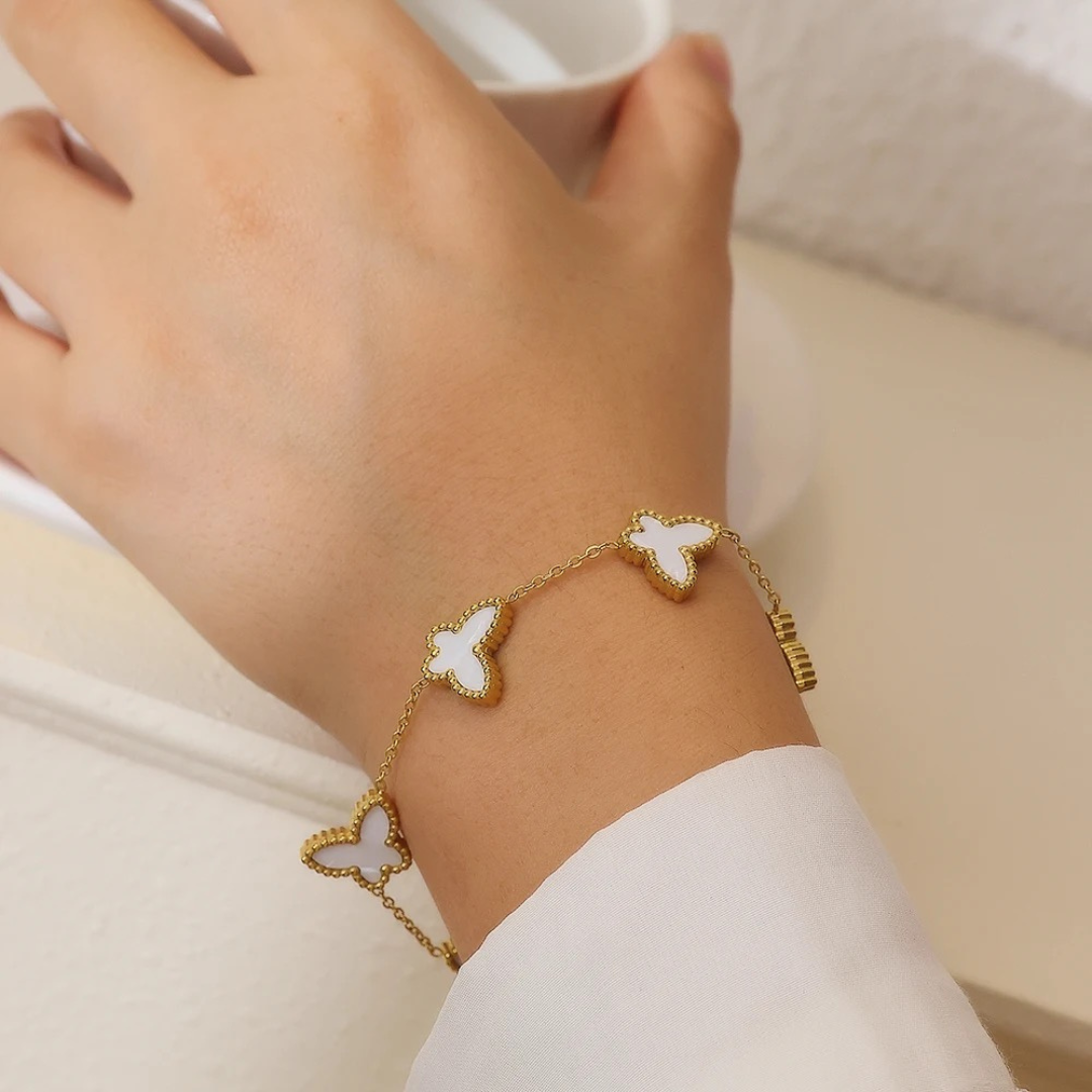 BRACELET WITH BUTTERFLY CHARM