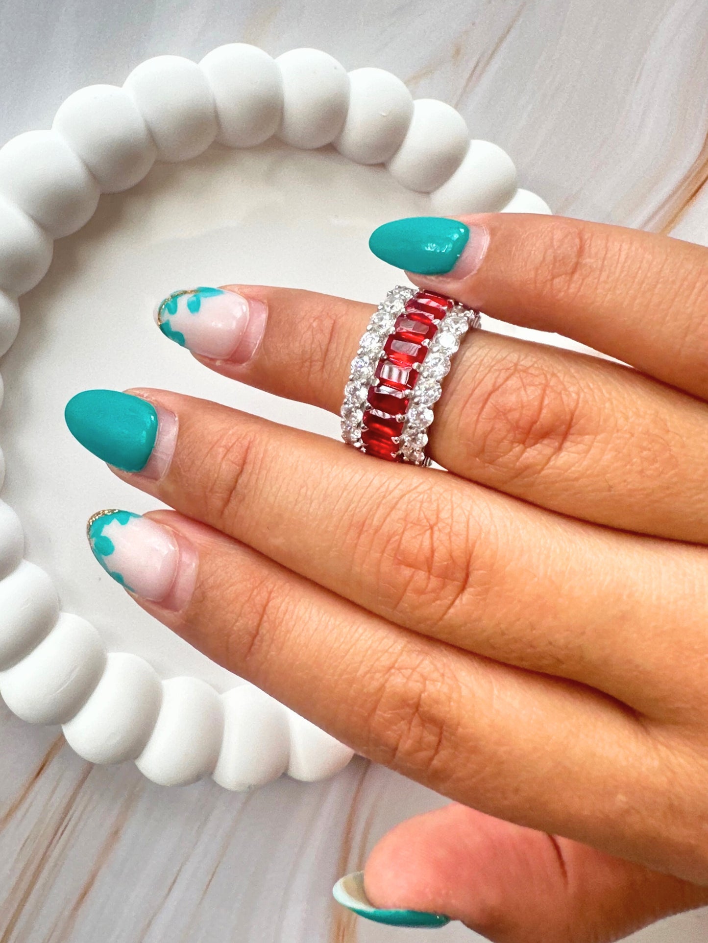 RED RING CHARM