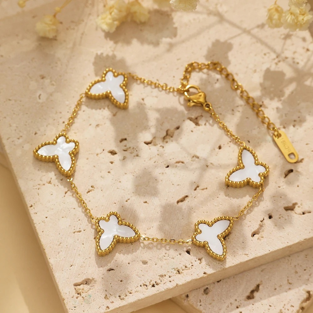 BRACELET WITH BUTTERFLY CHARM