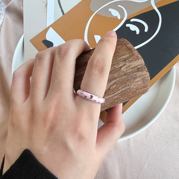 COLORED RINGS.